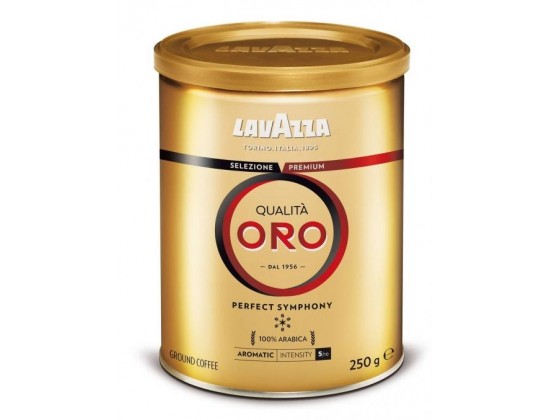Кофе молотый Lavazza Qualita Oro 0,25 кг. ж/б