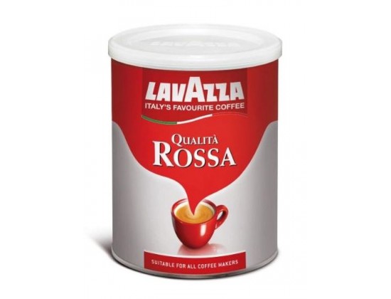 Кофе молотый Lavazza Qualita Rossa 0,25 кг. ж/б