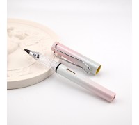 Вечный карандаш с ластиком не требующий заточки, градиент розовый/бежевый