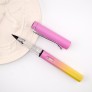 Вечный карандаш с ластиком не требующий заточки, градиент розовый/желтый