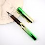 Вечный карандаш с ластиком не требующий заточки, градиент зеленый/золотой
