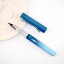 Вечный карандаш с ластиком не требующий заточки, градиент голубой/синий
