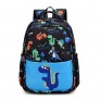 Рюкзак для мальчика школьный, ViviSecret рюкзак для школы, черный с драконом, ортопедический, 40х30х13 см
