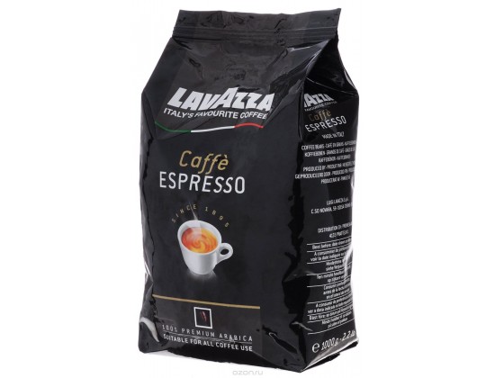 Кофе в зернах Lavazza Caffe Espresso 1кг