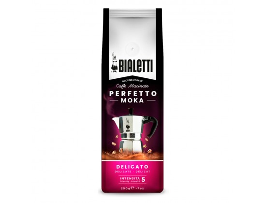 Кофе молотый Bialetti Perfetto Moka Delicato 0,25 кг. в/у