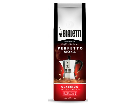 Кофе молотый Bialetti Perfetto Moka Classico 0,25 кг. в/у
