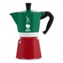 Гейзерная кофеварка Bialetti Moka Express Tricolore на 6 порций 5323