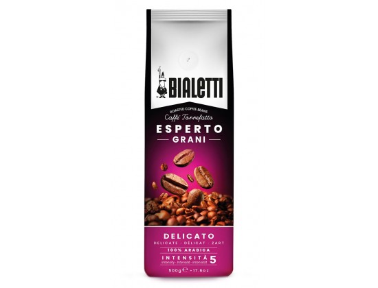 Кофе в зернах Bialetti "Esperto Moka Delicato" 0,5 кг.