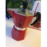 Гейзерная кофеварка Bialetti Moka Express Red на 6 порций 4943