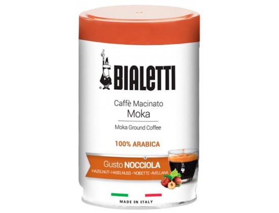Кофе молотый Bialetti Gusto Nocciola 0,25 кг. ж/б