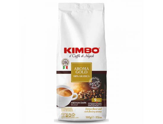Кофе в зернах Kimbo Aroma Gold 0.5 кг