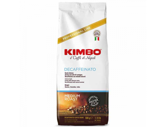 Кофе в зернах Kimbo Kimbo Decaffeinato 0.5 кг