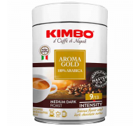 Кофе молотый Kimbo Aroma Gold 0,25 кг. ж/б