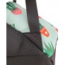 Рюкзак женский текстильный ViviSecret, рюкзак женский тканевый, зеленый с кактусами