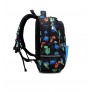 Рюкзак для мальчика школьный, ViviSecret рюкзак для школы, черный с драконом, ортопедический, 40х30х13 см