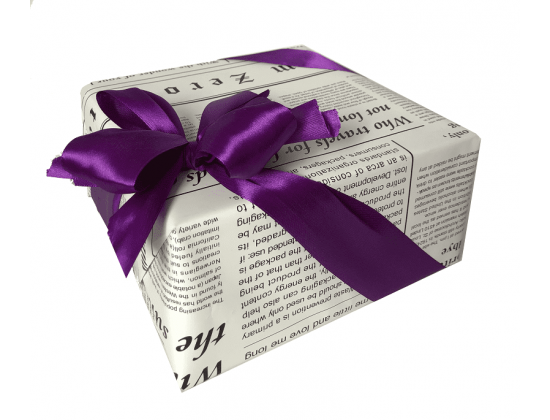 Подарочная упаковка "Фиолетовое настроение"